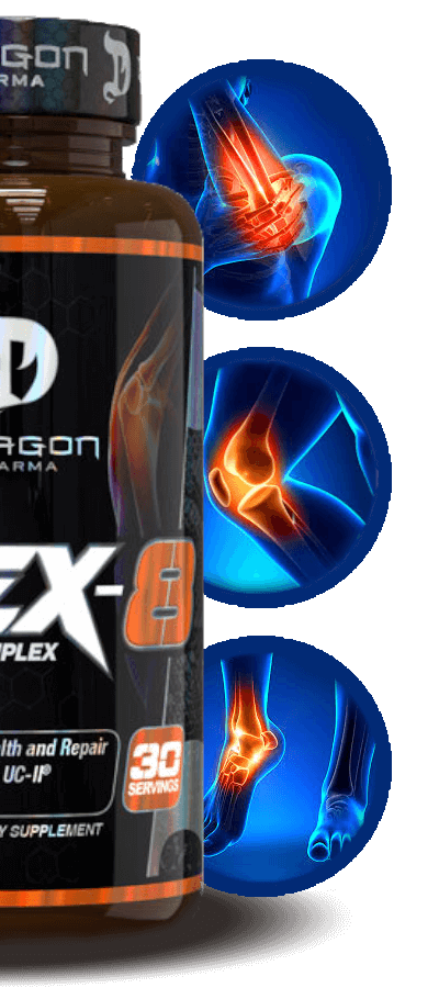 flex-8 dragon pharma é u reparo avançado de tendões, cartilagens e articulações