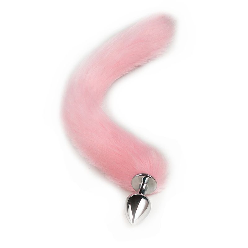 PLUG ANAL RABO ROSA CLARINHO TAMANHO: M - FADINHA SEX SHOP EM FRANCA SP /  RAPHAS STORE LINGERIE
