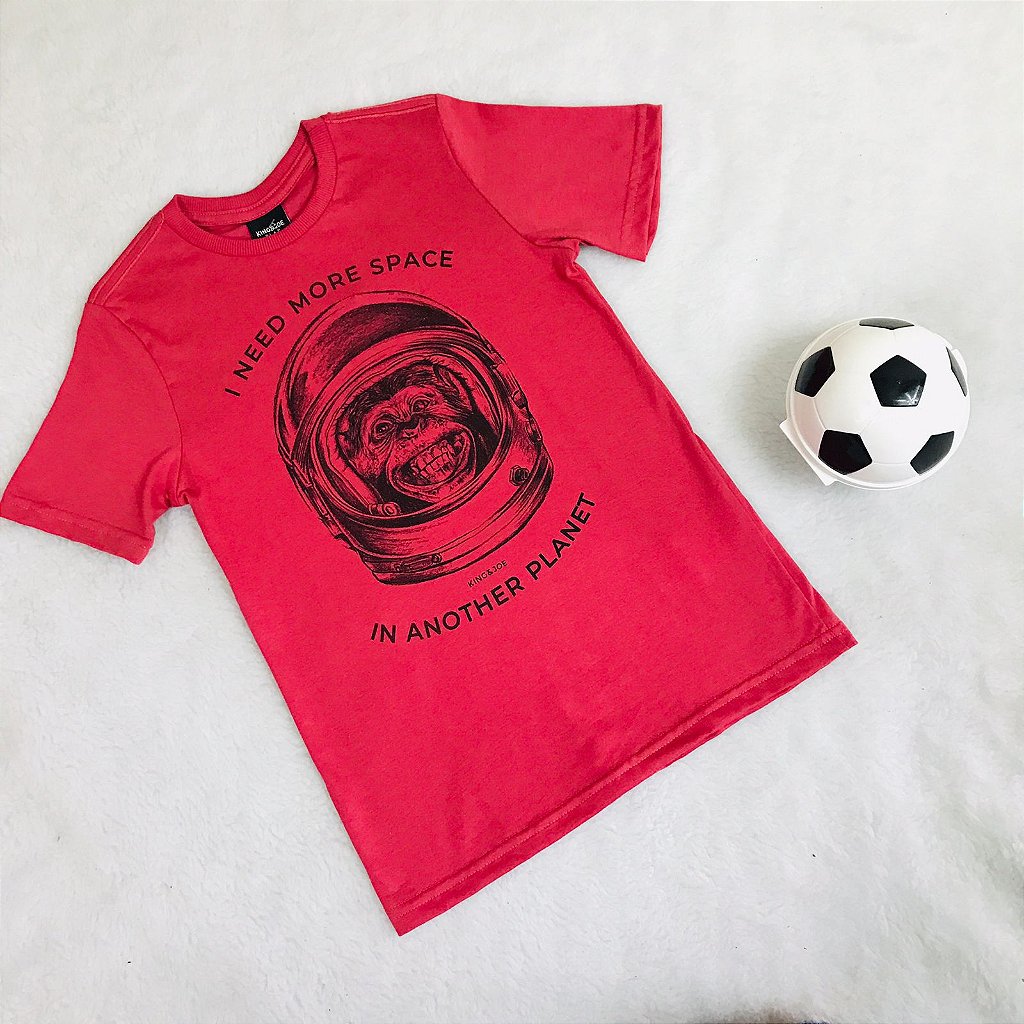 Camiseta Infantil Masculina Estampada da King Joe - Tipinhos Moda Infantil  e Juvenil