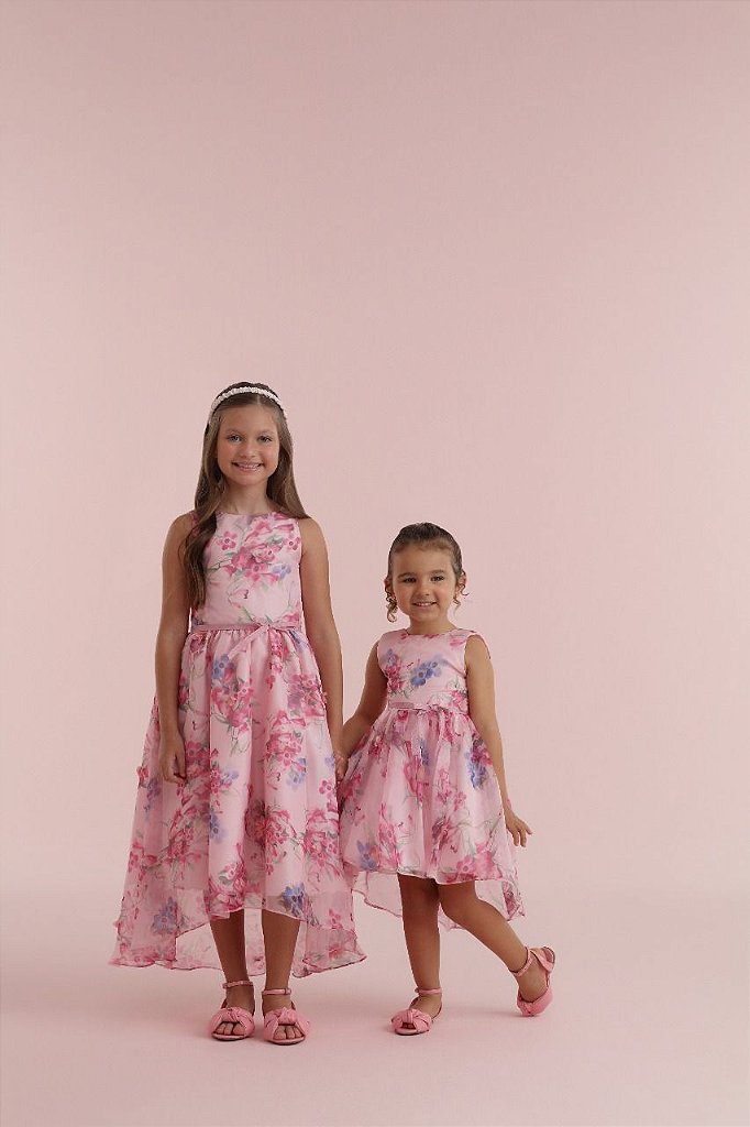 Vestido de Festa Infantil Floral da Petit Cherie - Tipinhos Moda Infantil e  Juvenil