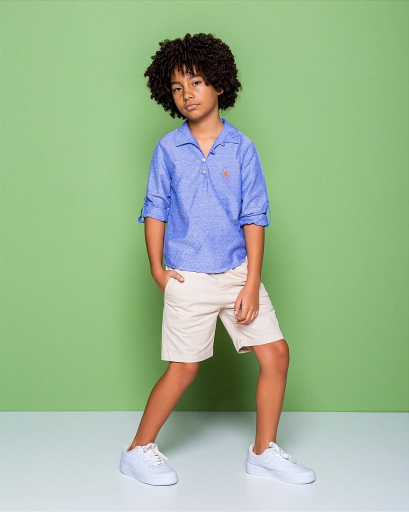 Conjunto Infantil Masculino Polo com Bermuda da Digi - Tipinhos Moda  Infantil e Juvenil