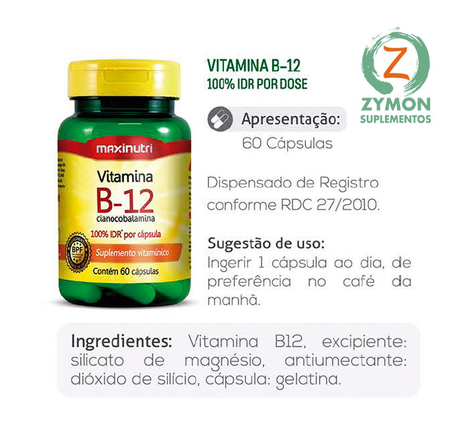 suplementos de vitamina b12