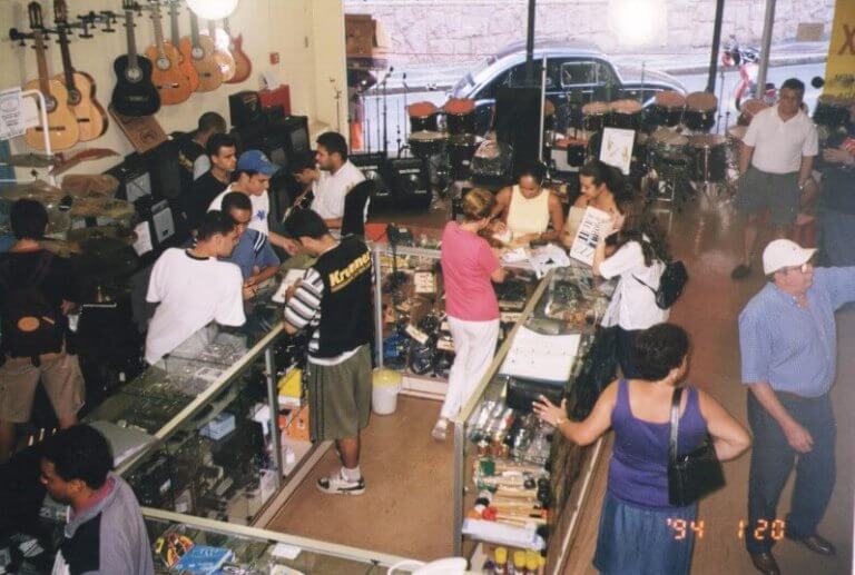 Interior da Krunner em Meados dos anos 2000