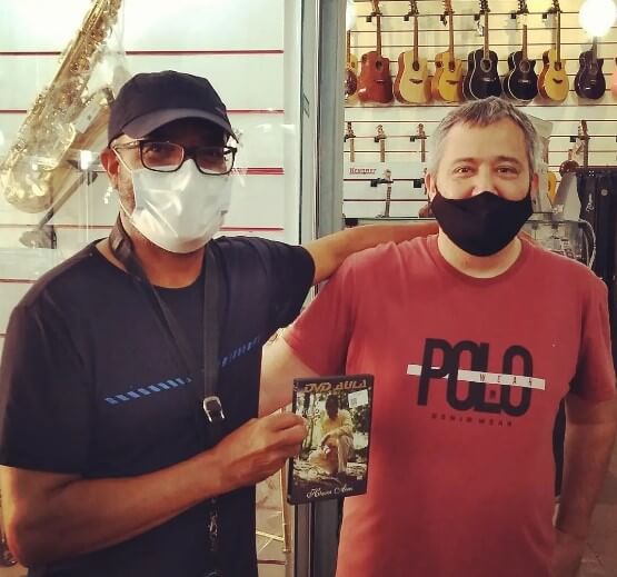 Visita do Saxofonista Hilquias Alves