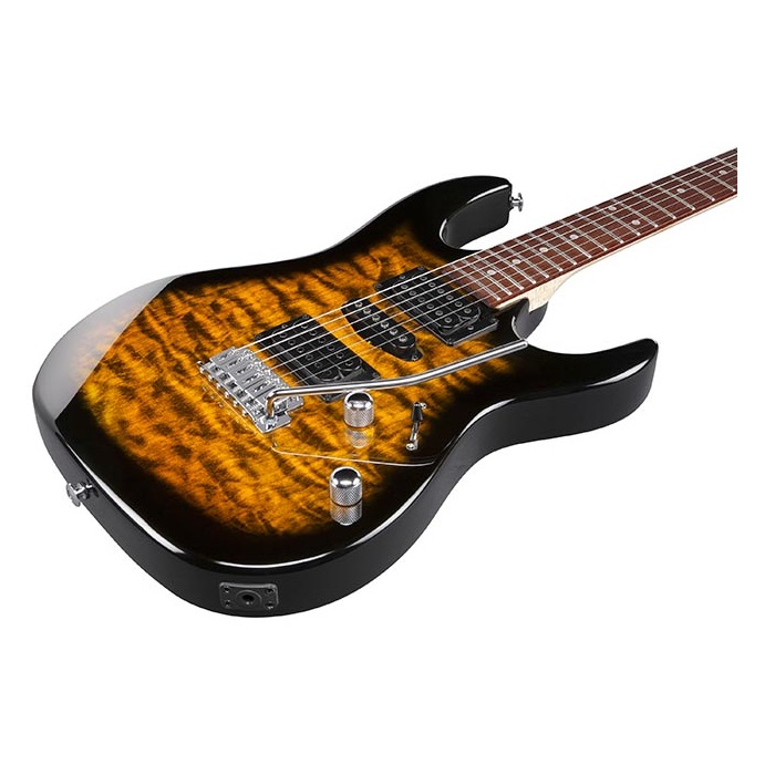 Ibanez エレキギター GRX70QA-SB ソフトケース付　M2045 Guitarra Stratocaster Ibanez GRX70QA SB - Krunner - Loja de
