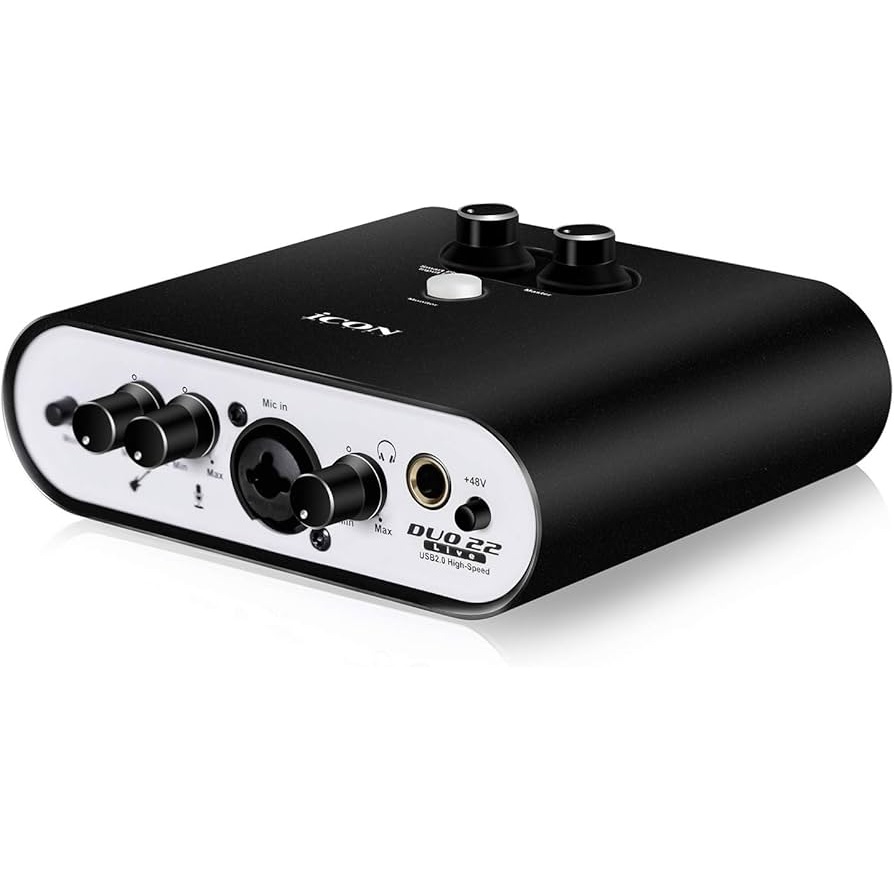 Interface de Áudio Icon Duo 22 Live 2 Canais - Krunner - Loja de