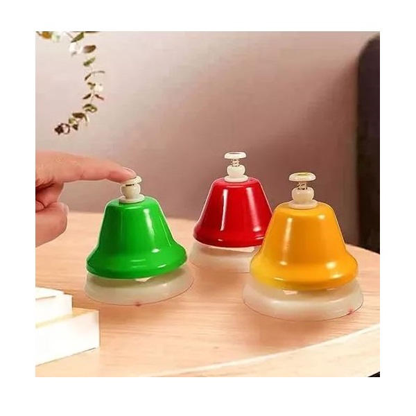 Sinos de Mão Afinados 8 Tons Custom Kids CKSI8 Hand Bells
