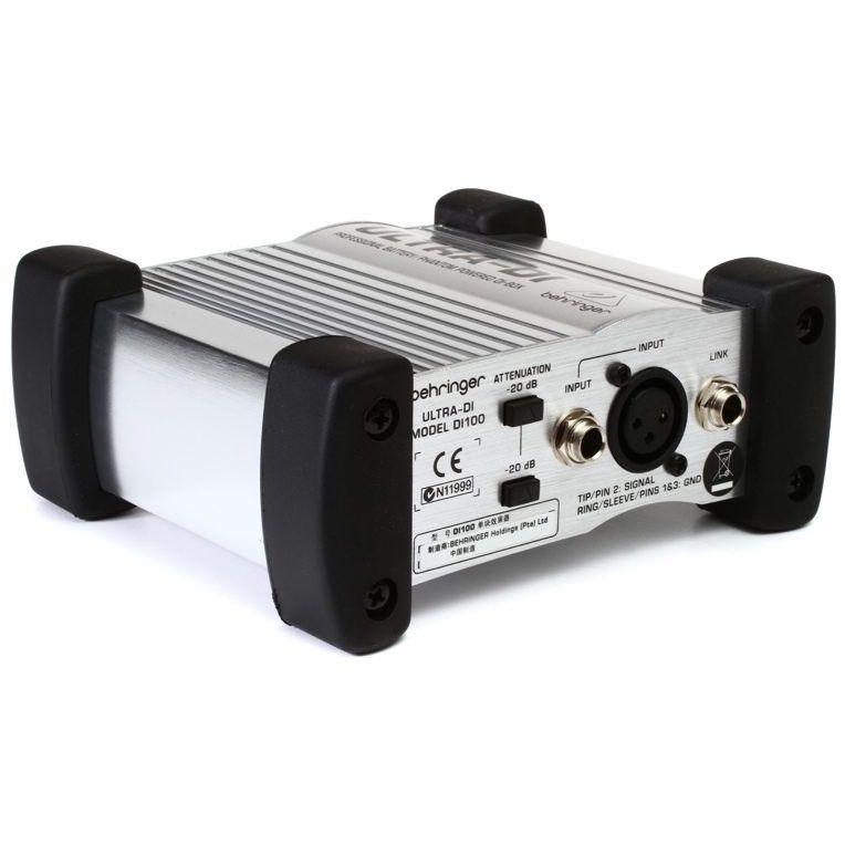 behringer ULTRA-DI DIボックス Direct Box Ativo Behringer Ultra-DI 100 - Krunner - Loja de