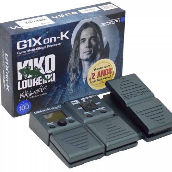 Pedaleira Zoom G1on-K Kiko Loureiro - Krunner - Loja de