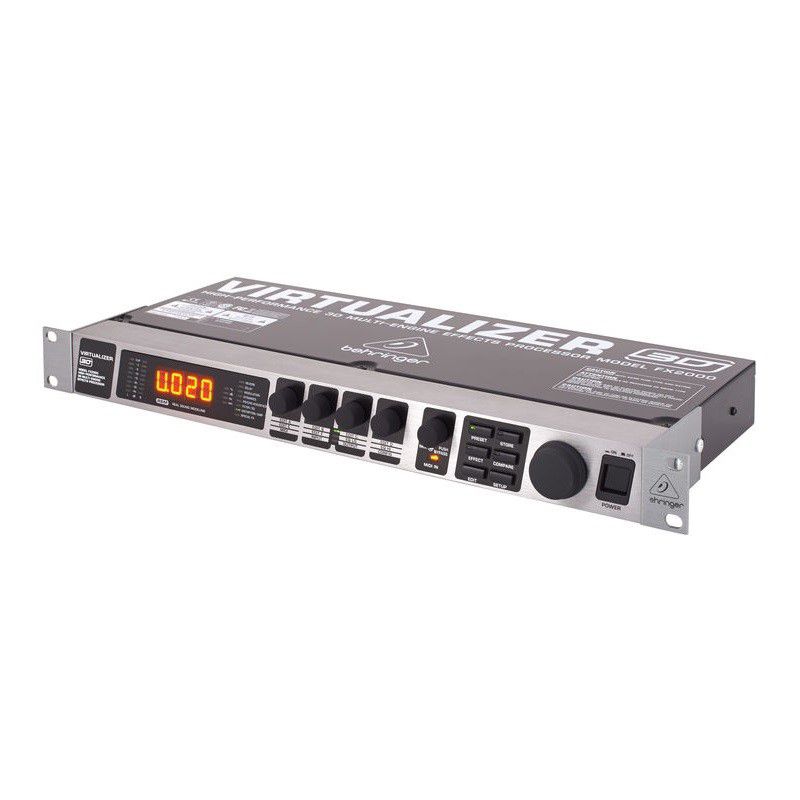 Processador de Efeitos Virtualizer 3D Behringer FX2000 - Krunner