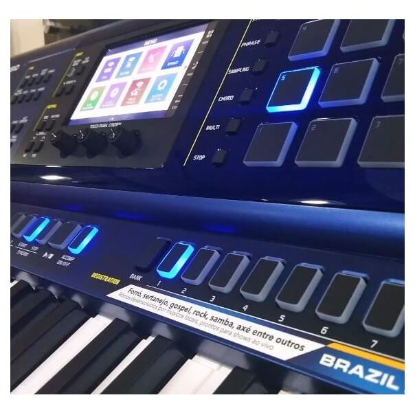 Teclado 61 Teclas Casio Arranjador MZ X500 5 8 Krunner Loja de Instrumentos Musicais e Audio