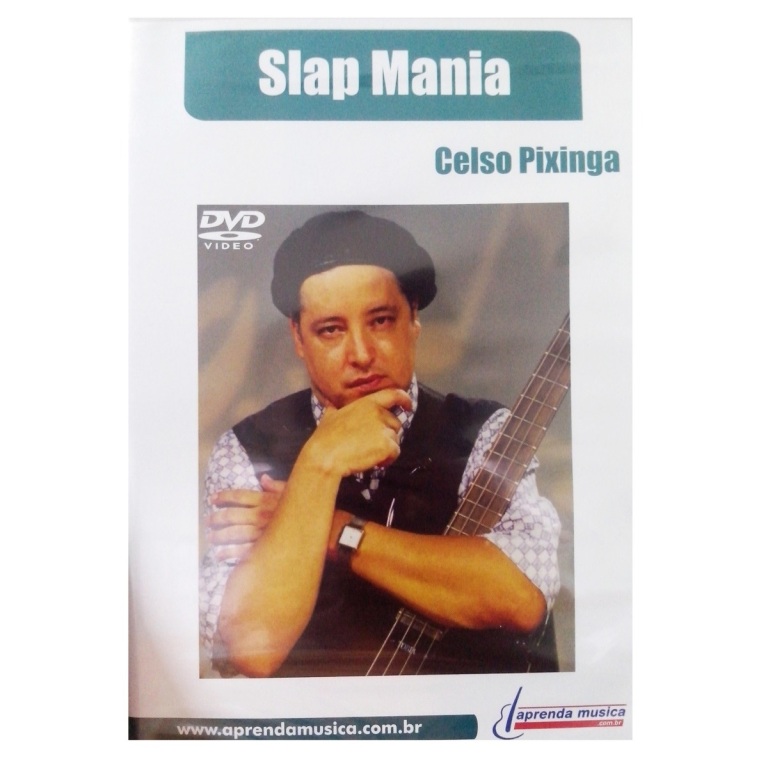 DVD Slap Mania Celso Pixinga - Krunner - Loja de Instrumentos
