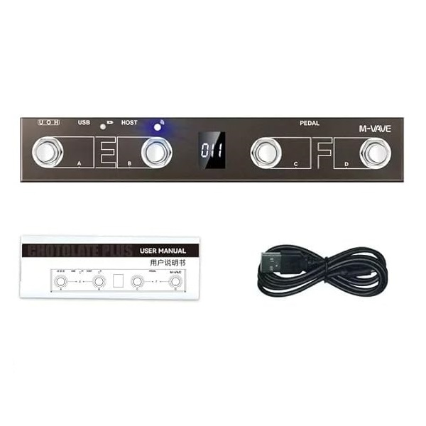 Pedal Controlador Midi M-Vave Chocolate Plus - Krunner - Loja de