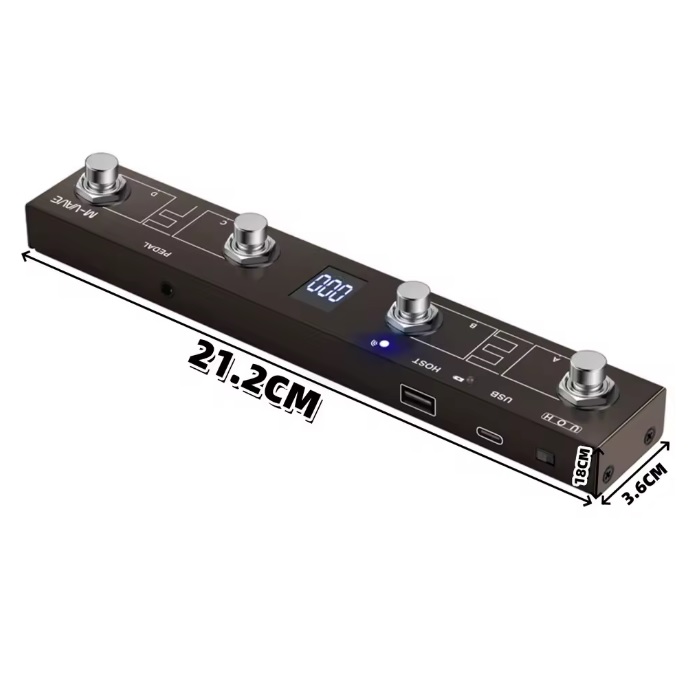 Pedal Controlador Midi M-Vave Chocolate Plus - Krunner - Loja de
