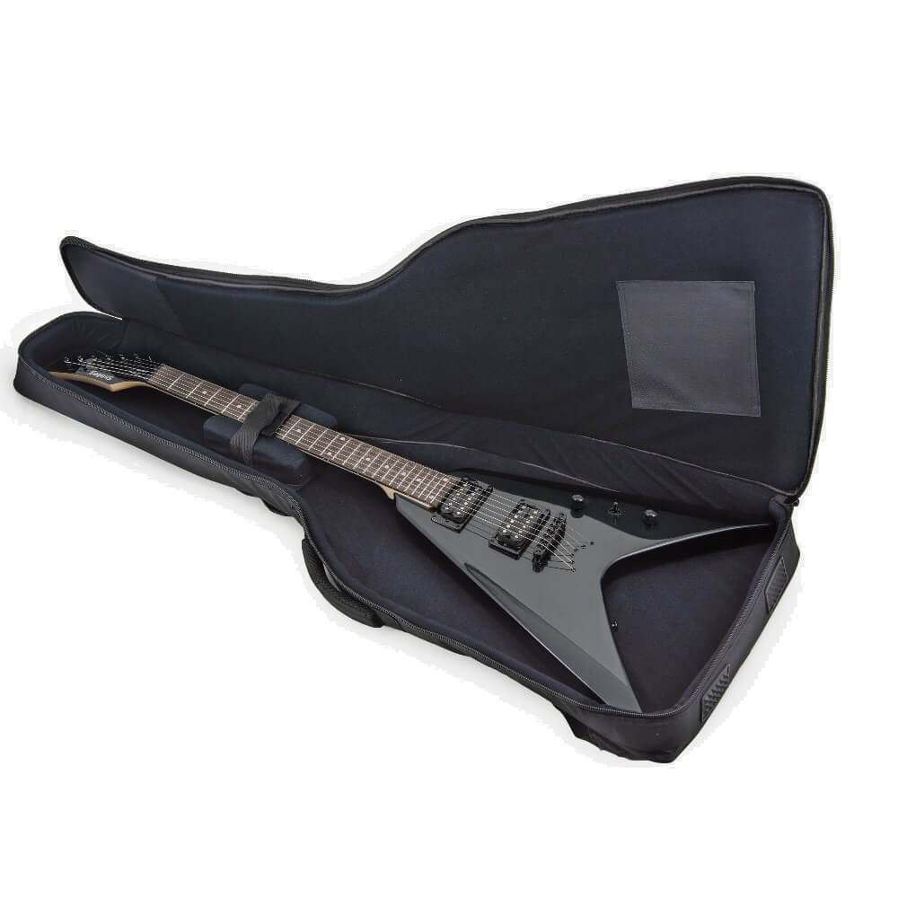 Guitarra Fly V Strinberg FVS-450 OB Preta com Capa - Krunner