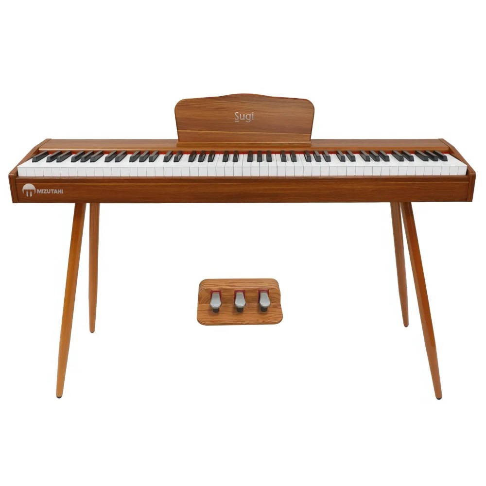 Piano Digital Mizutani Sugi 88 Teclas 7/8 Wood Brown - Krunner