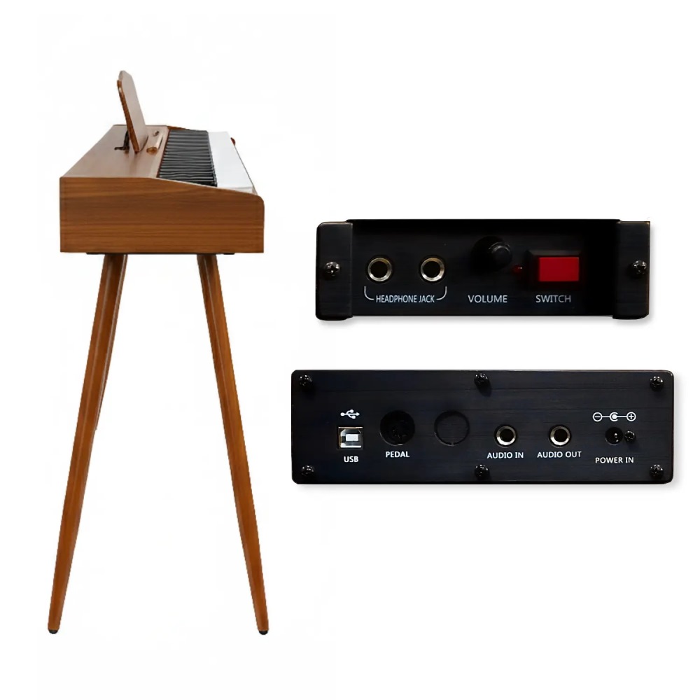 Piano Digital Mizutani Sugi 88 Teclas 7/8 Wood Brown - Krunner