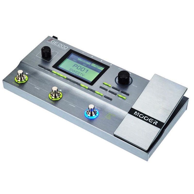 Pedaleira Guitarra Mooer GE200 Multi-Efeitos - Krunner - Loja de
