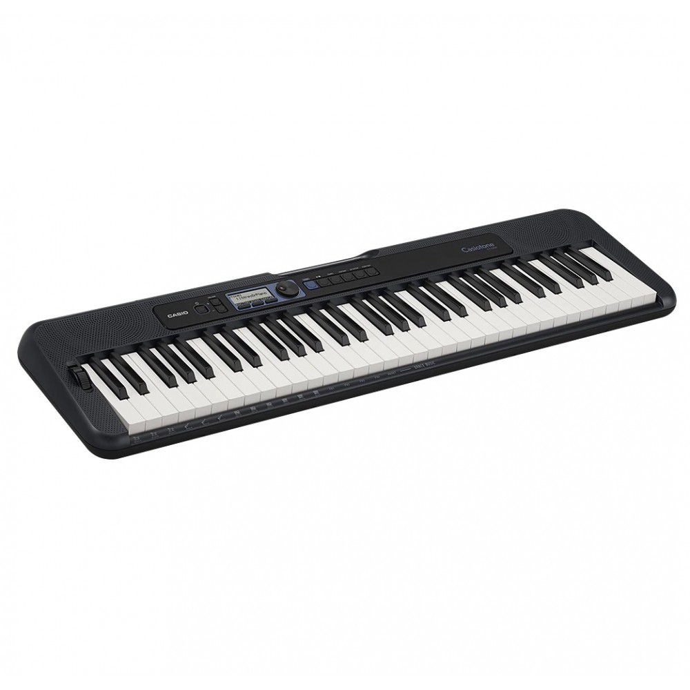CASIO Casiotone CT-S300 61鍵 ブラック Teclado Casio Casiotone CT-S300 61 Teclas com Fonte Bivolt