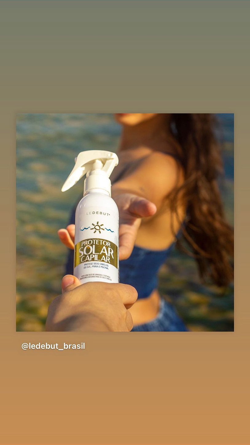 Protetor Solar Capilar de Mar, Sol e Piscina 150ml