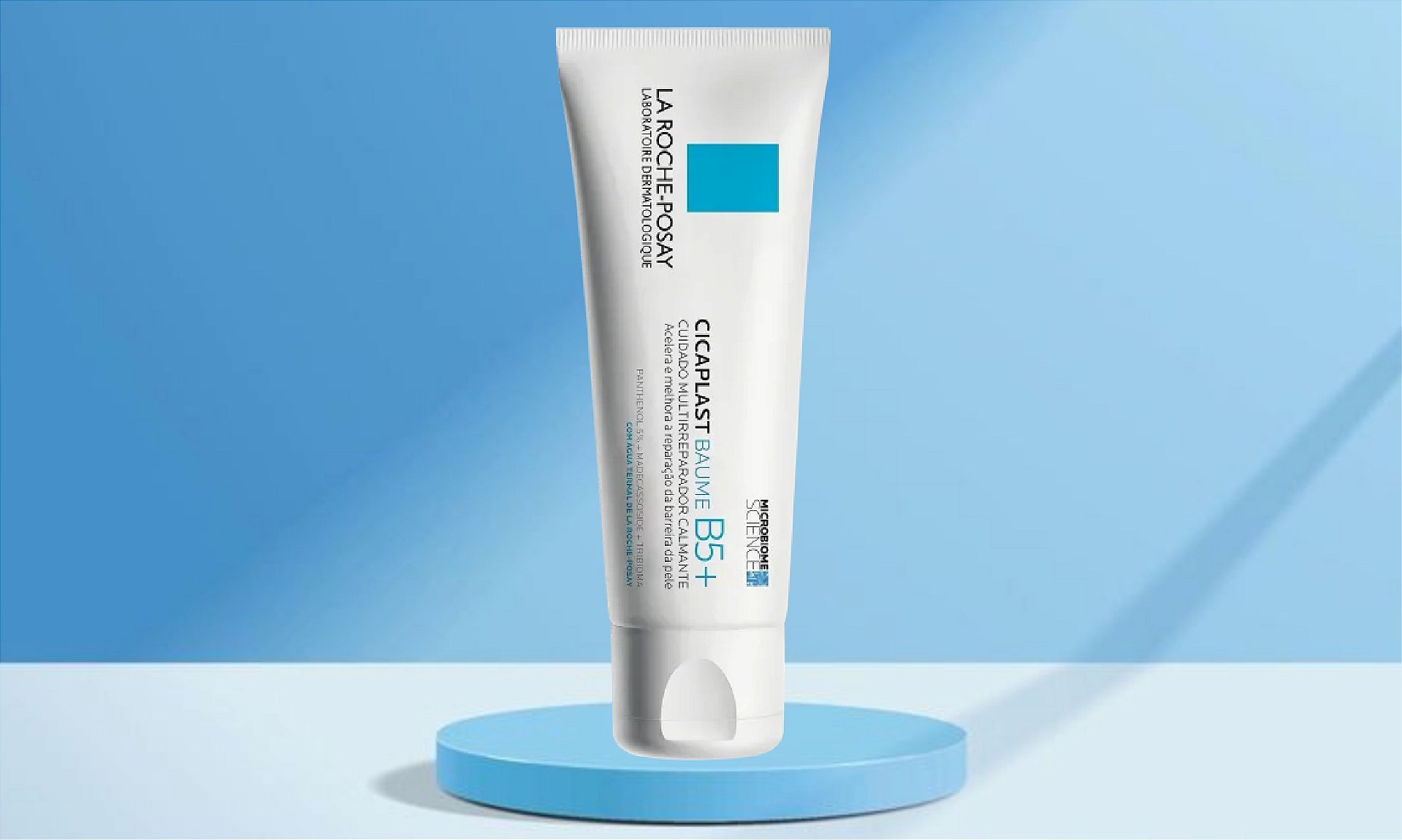 Cicaplast Baume B5+ com pró-vitamina B5 e madecassoside para regeneração intensa da pele