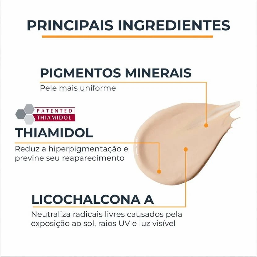 Eucerin Sun Pigment Control Tinted FPS 70 Cor Claro - Composição poderosa