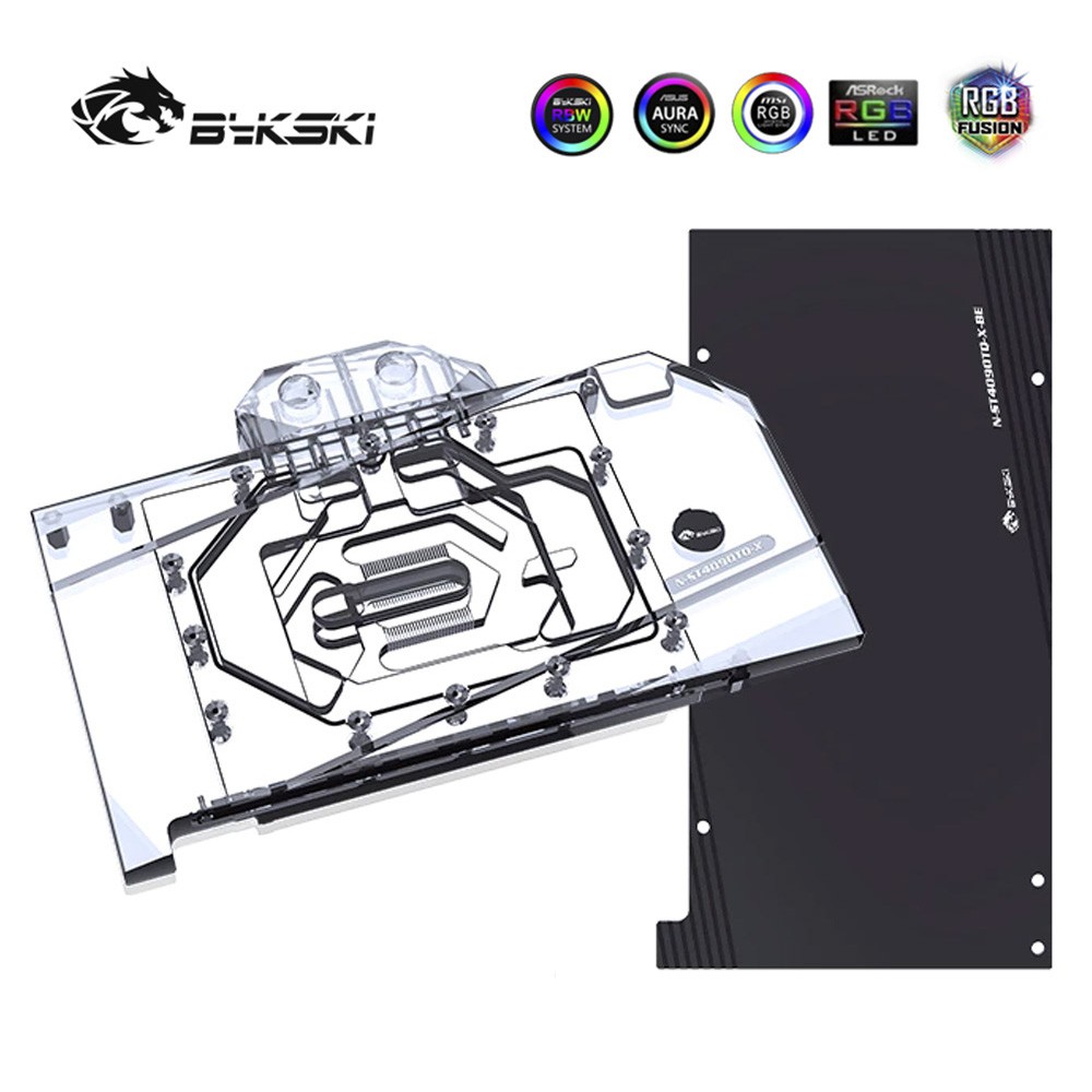 GPU Block RTX 4090 Zotac AMP, Gamming e Trinity - Power UP Water