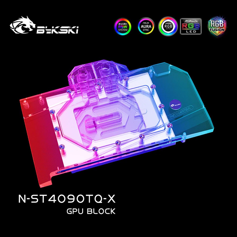 GPU Block RTX 4090 Zotac AMP, Gamming e Trinity - Power UP Water