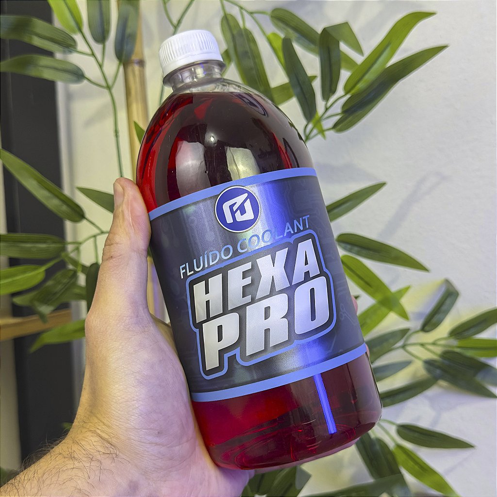 Fluido Liquido Water Cooler Power UP HEXA PRO Vermelho 1 Litro