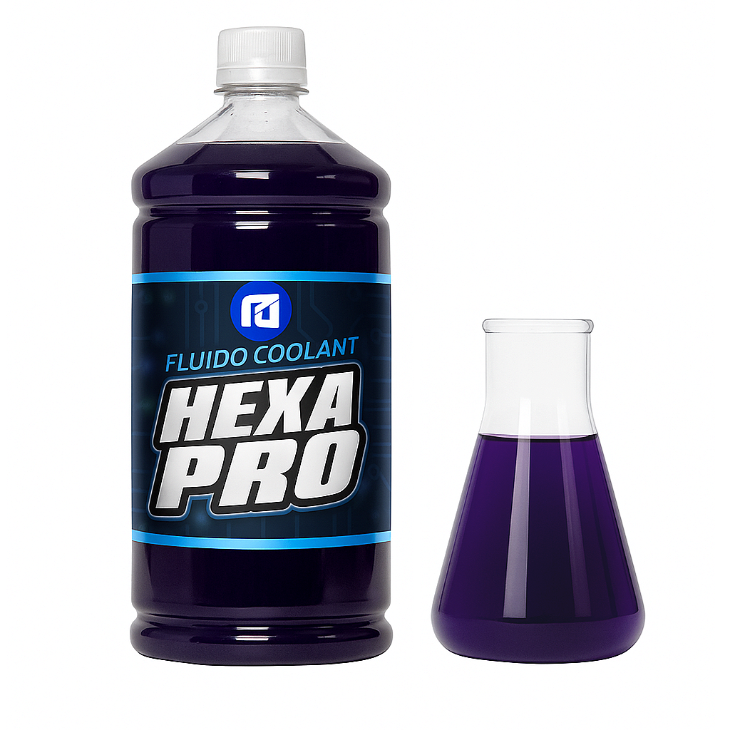 Fluido Liquido Water Cooler Power UP HEXA PRO Roxo 1 Litro - Power