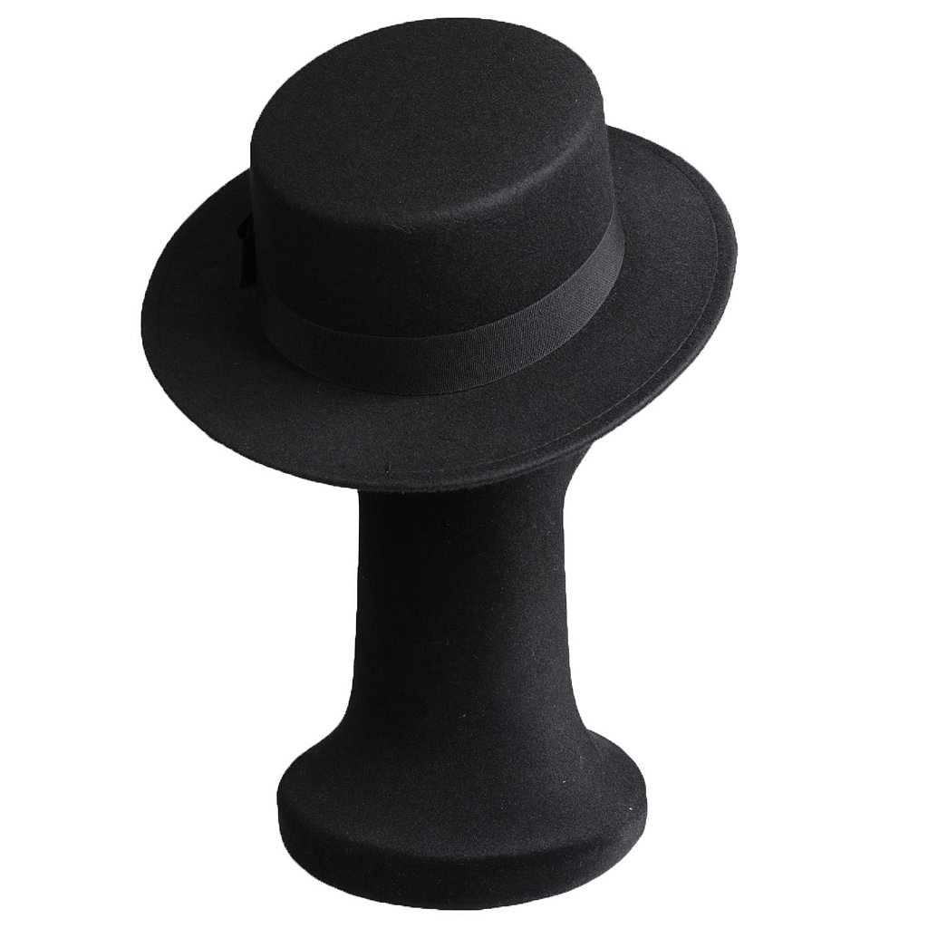 Chapeu palheta preto Clearance