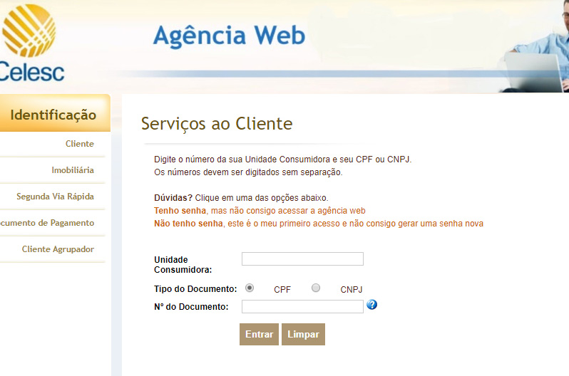 Agência Web CELESC