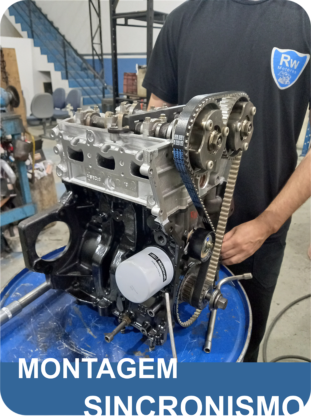 Rw Motores Retífica de Motores Montagem e Sincronismo do Motor