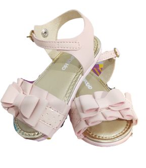 Sandália Infantil Feminina Rosa - Pimpolho - Multi Modas Baby