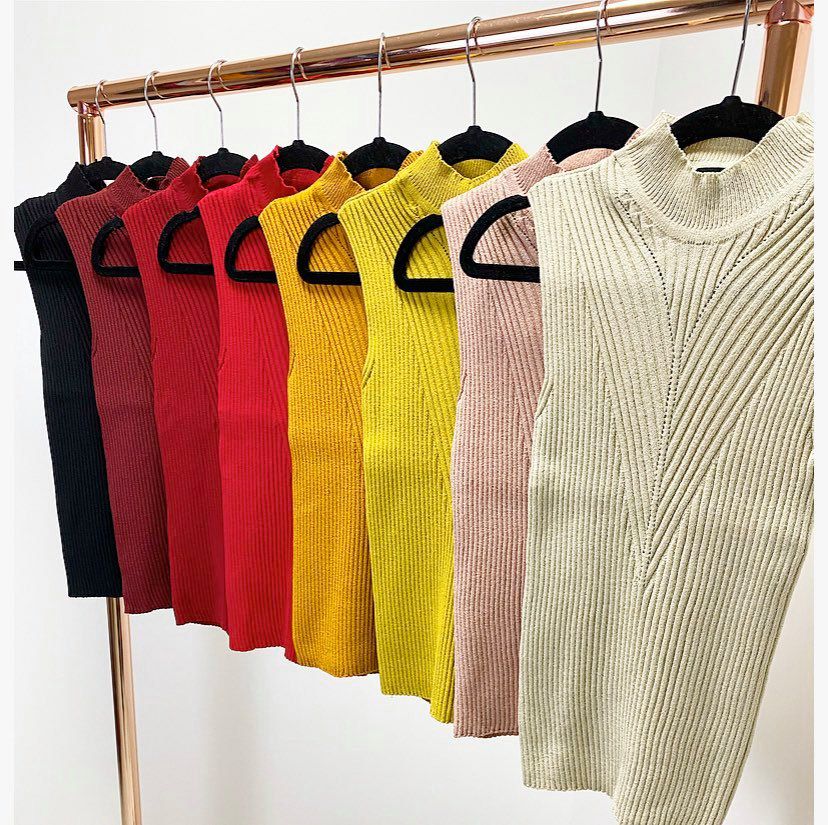 regata canelada tricot