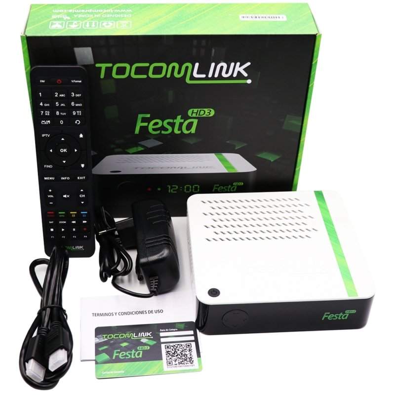 Receptor Tocomlink Festa HD 3