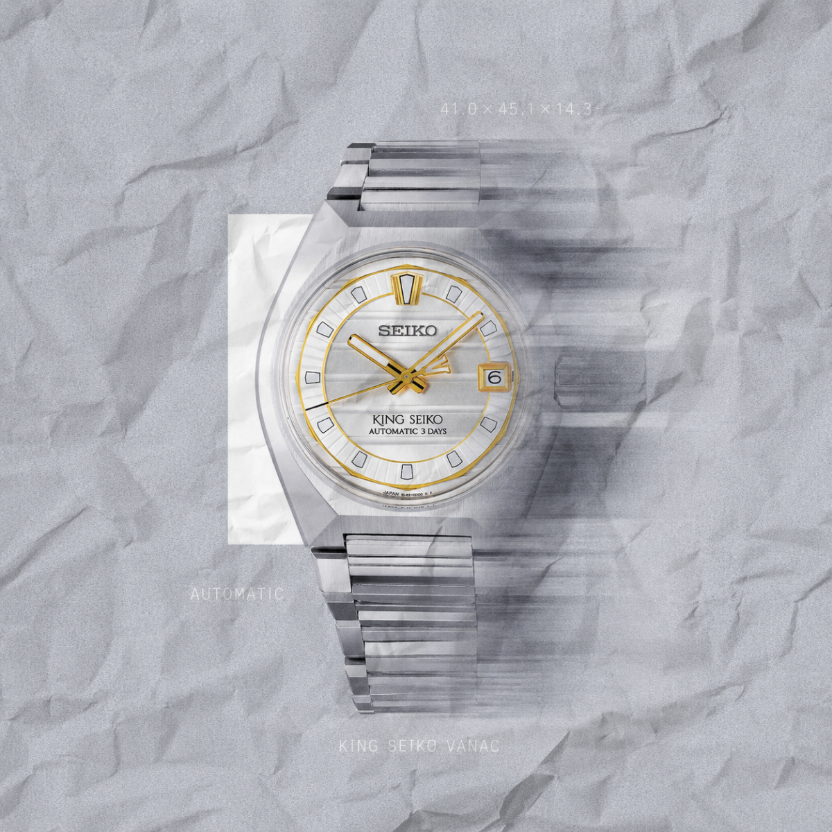 Relógio King Seiko Vanac Tokyo Sunrise SDKV003 / SLA087 Automático