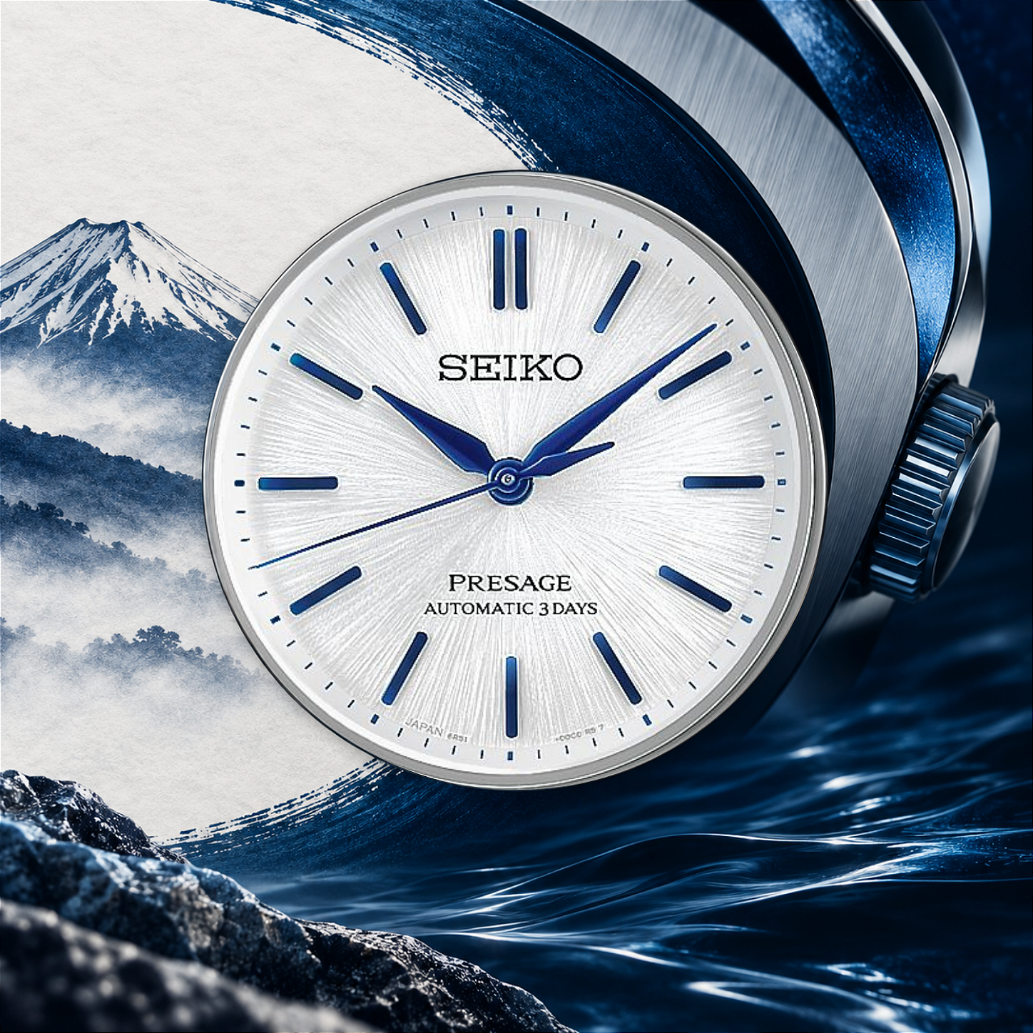 Relógio Seiko Presage Classic HCC004J1 Limited Edition Safira
