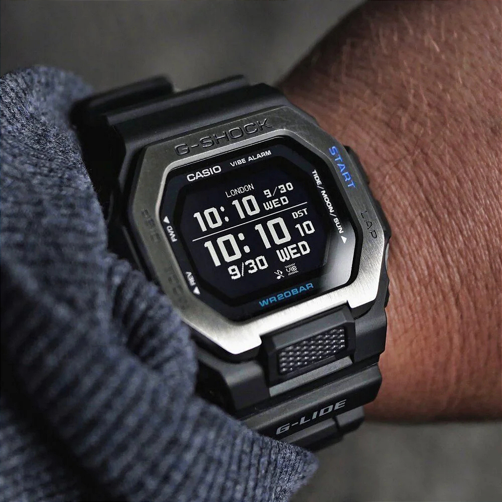 G-Shock GBX-100-1DR G-LIDE Surf MIP Azul 200M - Relojoaria Impala