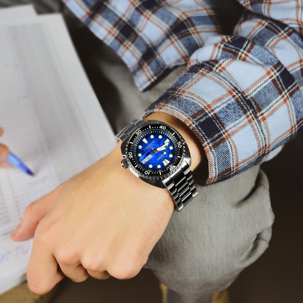 Relógio Seiko Prospex King Turtle Manta Ray SRPE39 - Relojoaria