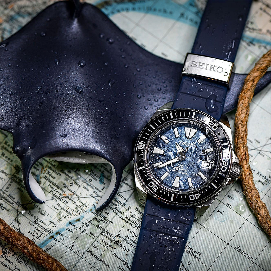 Seiko Prospex SRPF77 King Turtle Manta Ray 45mm 200m - Relojoaria