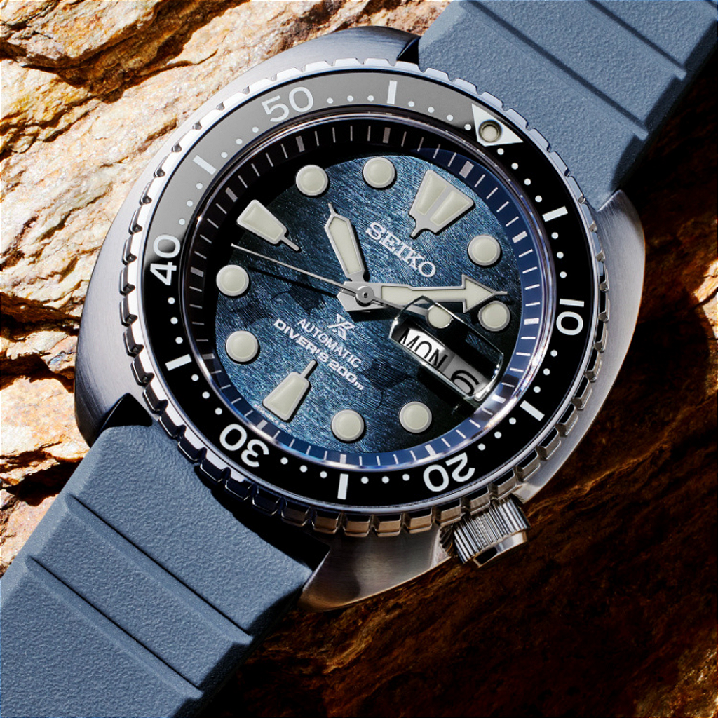 SEIKO PROSPEX キングタートル マンタ TURTLE MANTA Seiko Prospex SRPF77 King Turtle Manta Ray 45mm 200m - Relojoaria