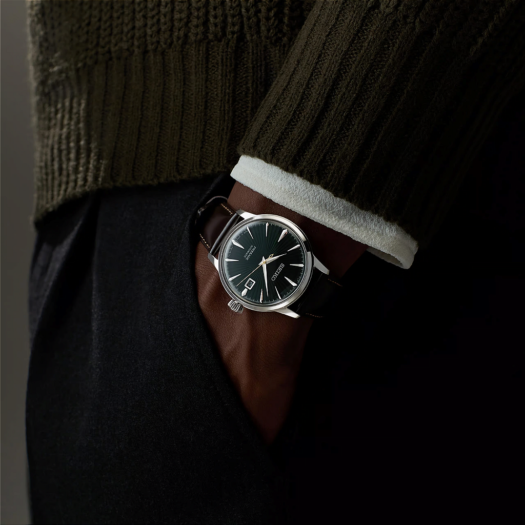 Relógio Seiko Presage Cocktail Time Mockingbird SRPD37 40.5 mm