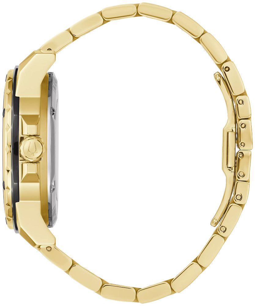 Bulova 98A273 – Marine Star automático dourado 200M - Relojoaria