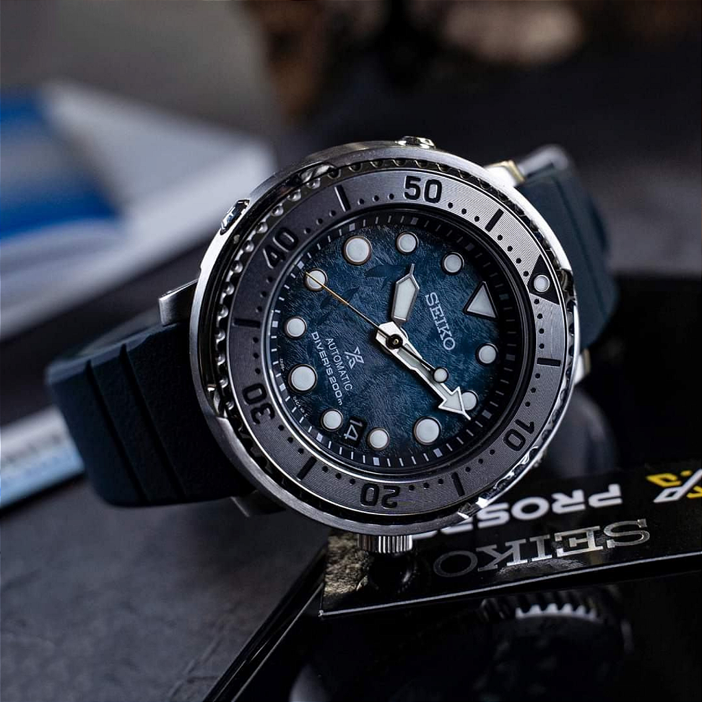 Relógio Seiko Prospex Baby Tuna Penguin SRPH77 - Relojoaria Impala