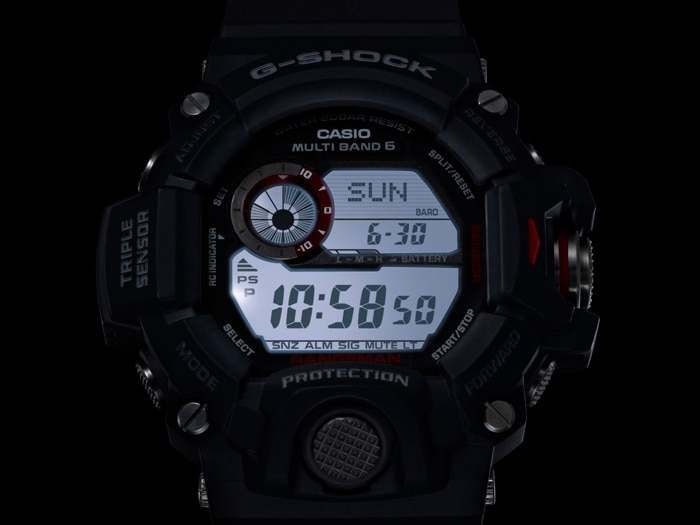 G-SHOCK Rangeman GW-9400-1DR Master of G Preto - Relojoaria Impala