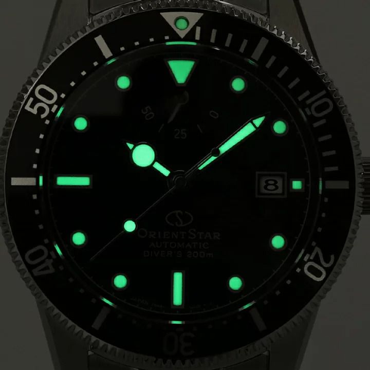 Orient Star Diver's 1964 RE-AU0602E00B Automático Verde