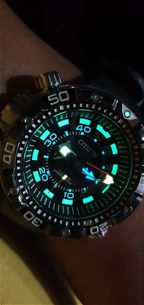 Citizen Aqualand BN2024-05E / TZ30633N Preto 48mm 200M