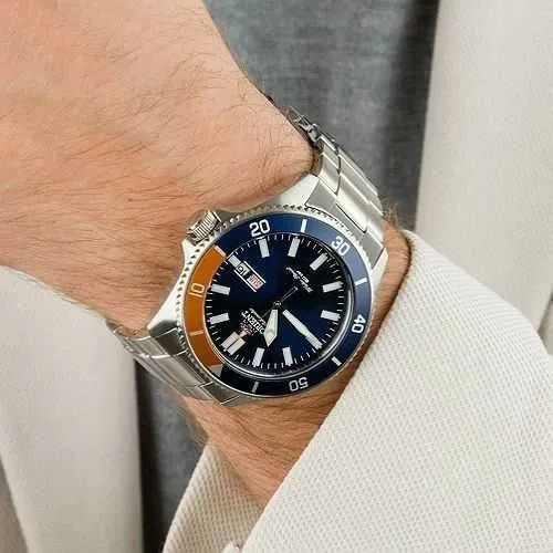 Orient Kanno Automático RA-AA0913L19B Mostrador Azul - Relojoaria