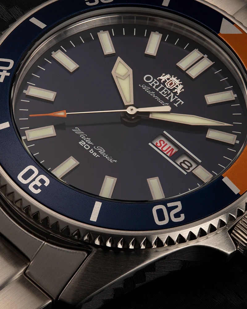 Orient Kanno Automático RA-AA0913L19B Mostrador Azul - Relojoaria